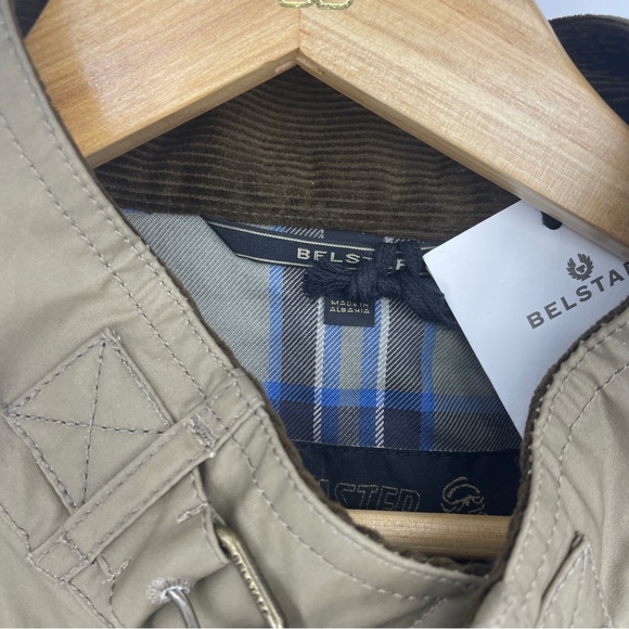 BELSTAFF TRIALMASTER WAXED JACKET IN OLIVE  New Size US46/EU56 - Picture 3 of 9